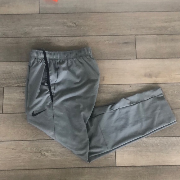 Nike Gray Performance Joggers Medium - Picture 1 of 6